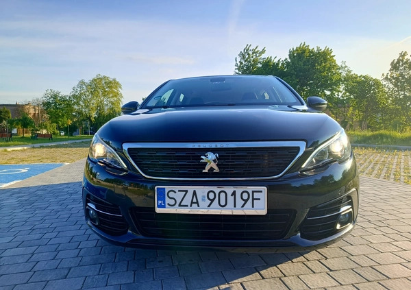 Peugeot 308 cena 49499 przebieg: 150000, rok produkcji 2019 z Głuszyca małe 781